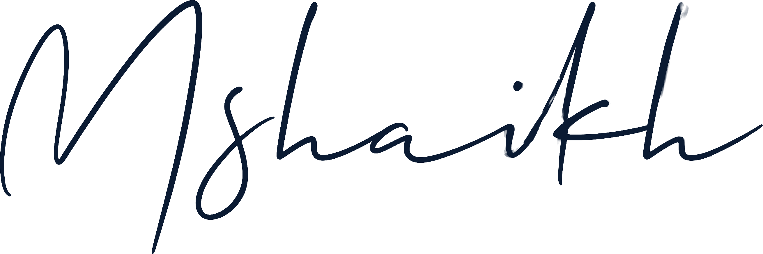 Mohammed Shaikh signature